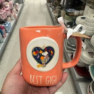 Rae Dunn Orange 'Best Gigi' Mug